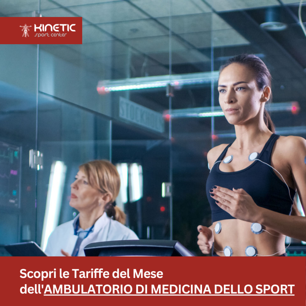 tariffe del mese medicina dello sport Poliambulatorio Kinetic