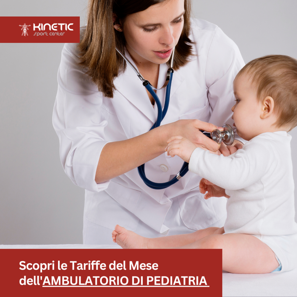 tariffe del mese pediatria Poliambulatorio Kinetic