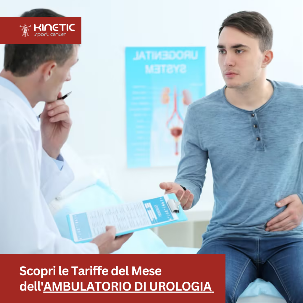 tariffe del mese urologia Poliambulatorio Kinetic