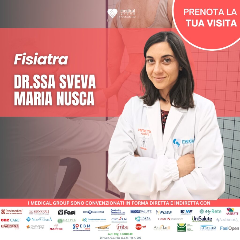 Dott.ssa Sveva Maria Nusca Fisiatra Medical Group