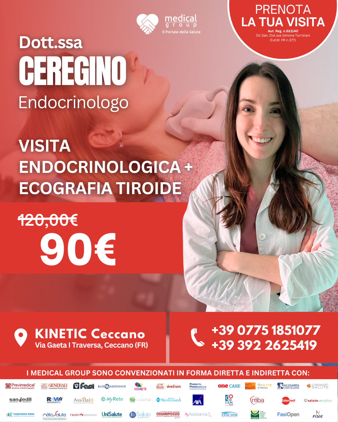 KINETIC CECCANO PROMO GIUGNO ENDOCRINOLOGIA- DOTT.SSA CEREGHINO