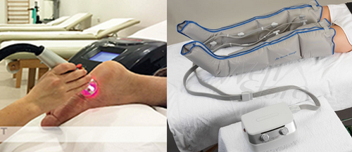 pressoterapia e massoterapia